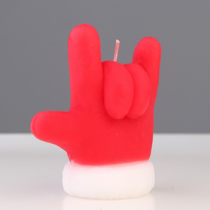 Свеча декоративная Свеча декоративная "Новогодний привет",6х5х9,5 см