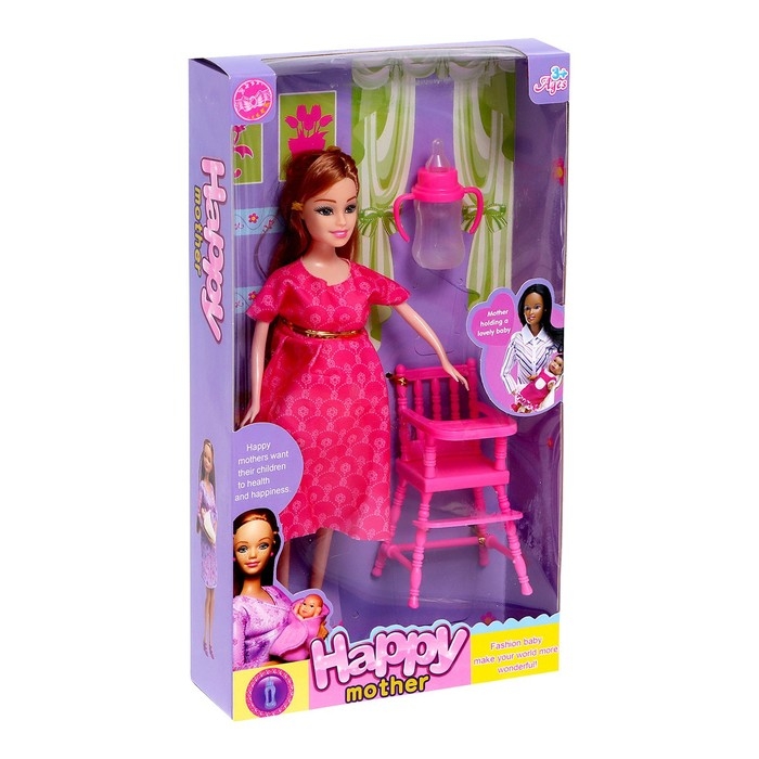 Кукла-модель &laquo;Наташа&raquo; беременная, с аксессуарами, МИКС