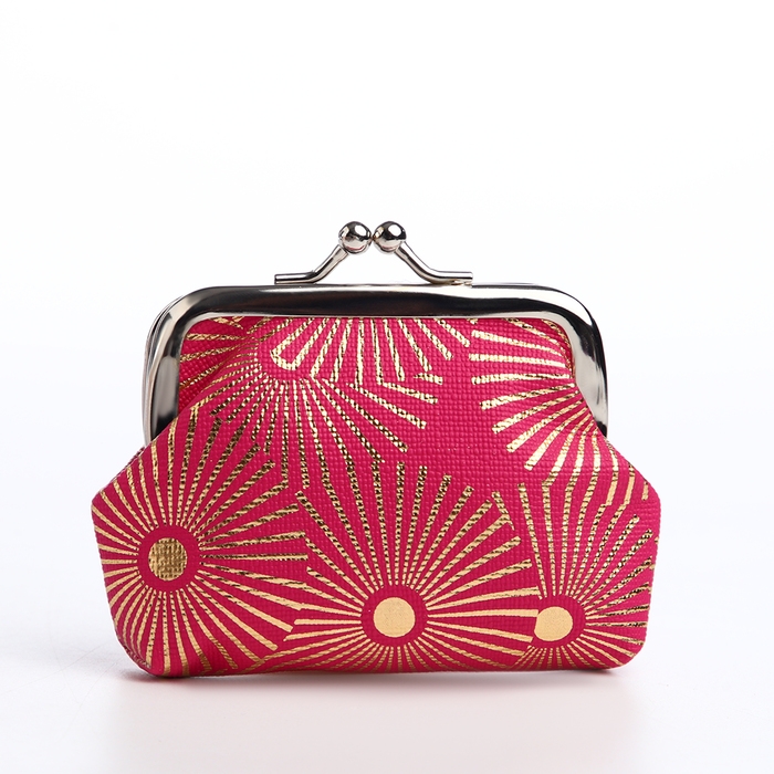 Кошелёк женский на фермуаре, цвет МИКС Кошелёк женский на фермуаре, цвет МИКС