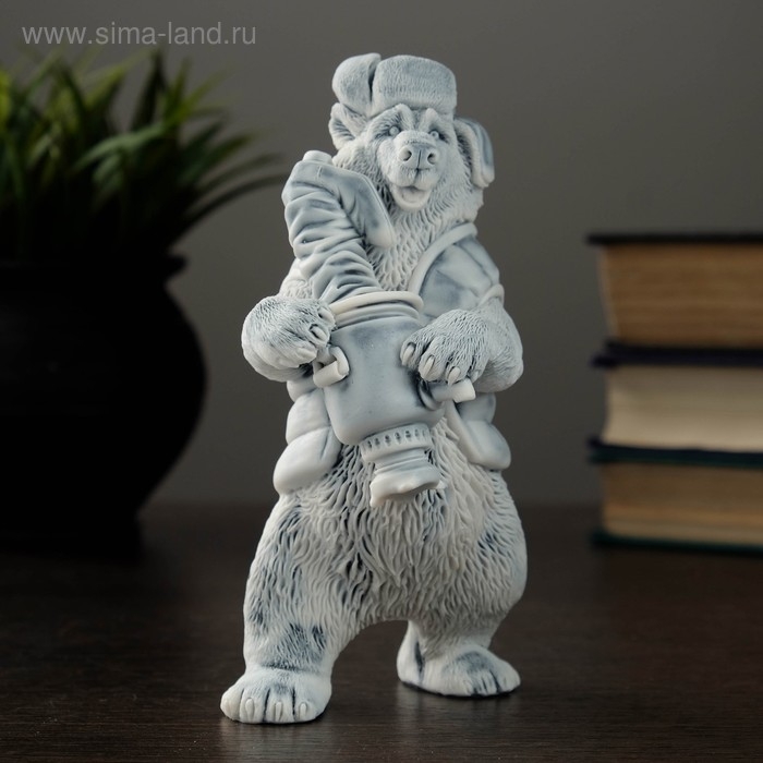 Сувенир Сувенир "Медведь с самоваром" 14,5см