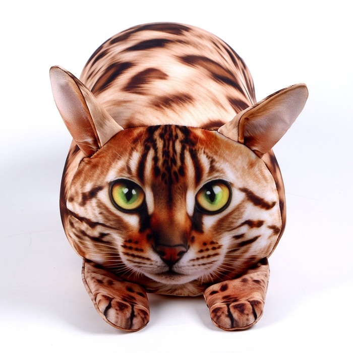 Антистресс подушка, кот &laquo;Бенгал&raquo;