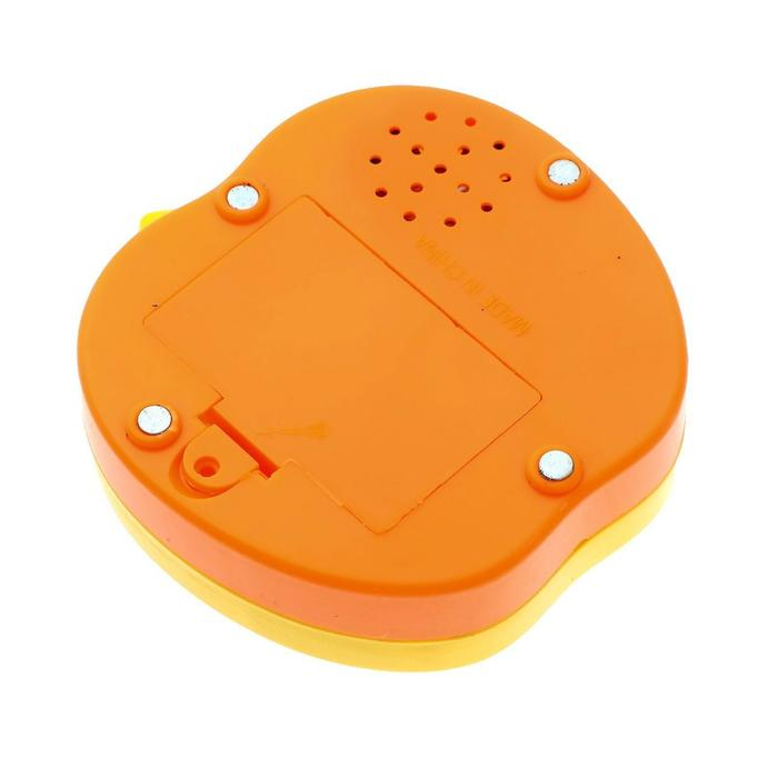 Ночник музыкальный &laquo;Весёлые зверята&raquo;, игрушка-проектор, цвет жёлтый