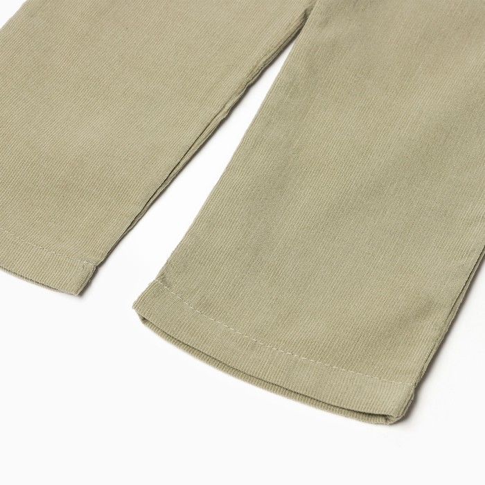 Брюки детские, цвет хаки, рост 98 см