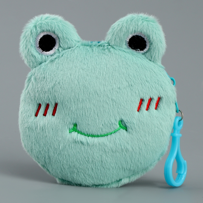 Кошелёк детский «Лягушка», на брелоке Кошелёк детский «Лягушка», на брелоке