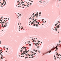 Платье для девочки "Аврора", цвет розовый/сердца, рост 104 см Платье для девочки "Аврора", цвет розовый/сердца, рост 104 см