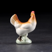 Сувенир &laquo;Курочка&raquo;, 9 х 4 см, ручная работа, фарфор