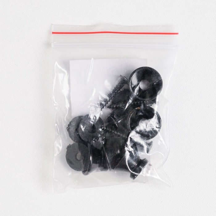 Набор замков-фиксаторов для гитарного ремня Music Life черный, 5 шт Набор замков-фиксаторов для гитарного ремня Music Life черный, 5 шт