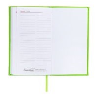 Еженедельник датированный 2025 года, 85х145 мм, 64 листа ESCALADA, твердая обложка из искусственной кожи, блинтовое тиснение, блок 70 г/м², зелёный Еженедельник датированный 2025 года, 85х145 мм, 64 листа ESCALADA, твердая обложка из искусственной кожи, блинтовое тиснение, блок 70 г/м², зелёный