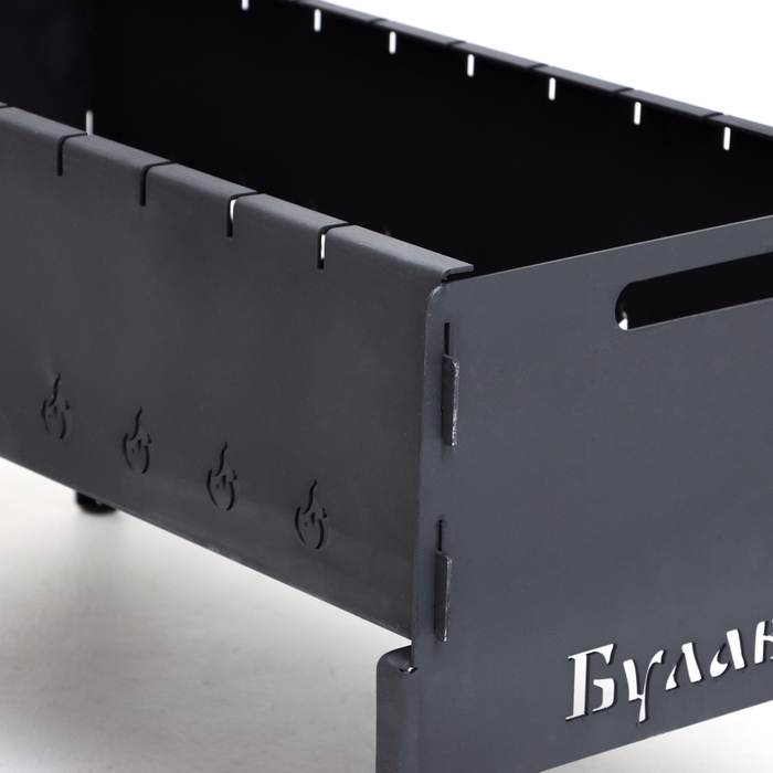 Мангал разборный Мангал разборный "Булава" макси, с сумкой, толщина металла 2 мм, 60 х 30 х 32 см