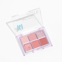 Профессиональная палетка теней для век, 6 цветов Профессиональная палетка теней для век, 6 цветов