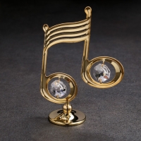 Сувенир &laquo;Ноты&raquo;,с кристаллами