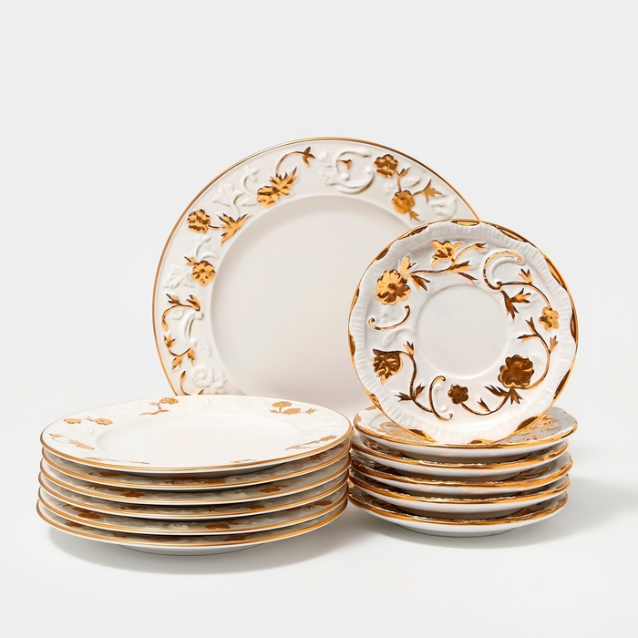 Наборы посуды чайный сервиз столовый фарфоровый &laquo;Соната&raquo; 22 предмета