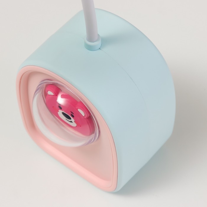 Ночник Ночник "Кидс" LED 3Вт USB АКБ бело-голубой 7,5х5,3х20,5 см