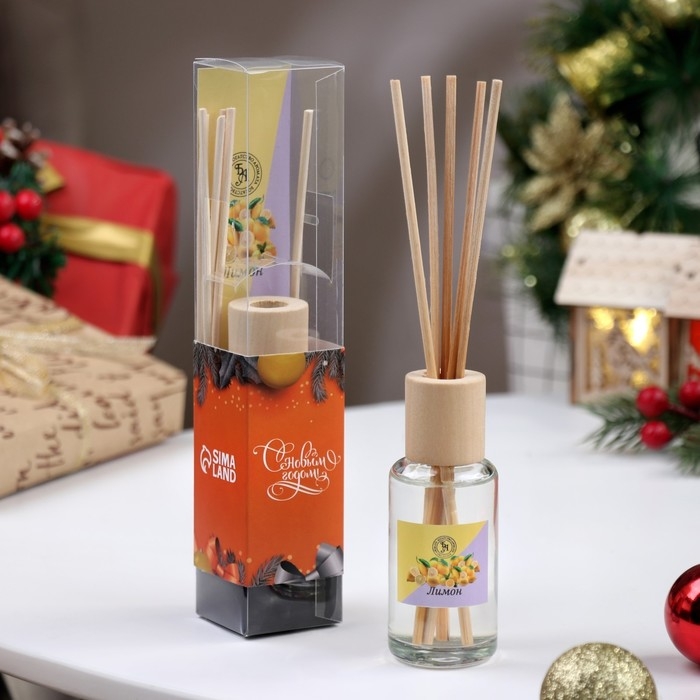 Диффузор ароматический Диффузор ароматический "Модерн", 50 мл, лимон, "Богатство Аромата"