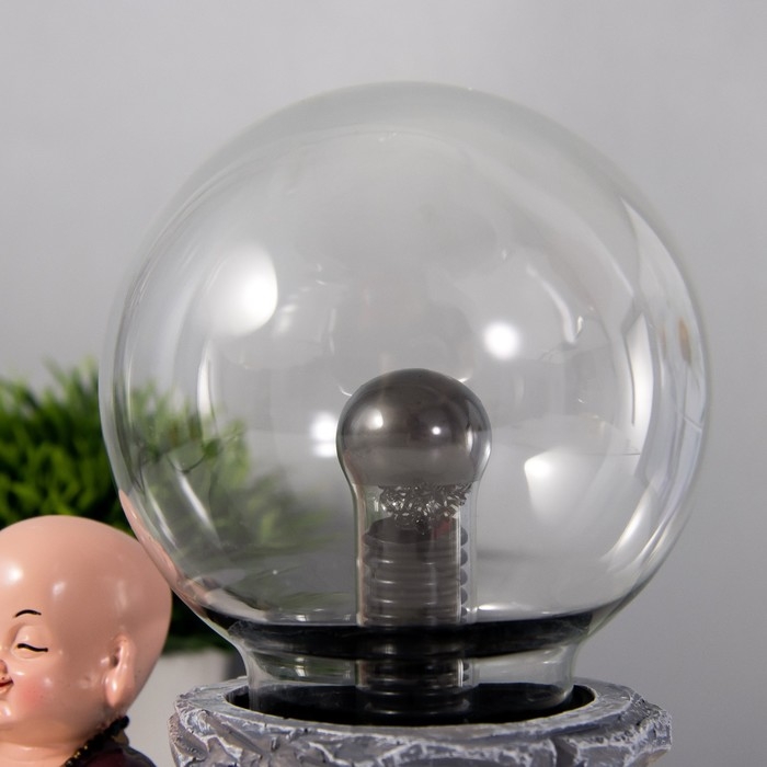 Плазменный шар Плазменный шар "Лаоши" коричневый 13х7х17 см RISALUX