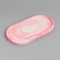 Набор свечей на подставке "Мужчина и женщина", бело-розовая подставка Набор свечей на подставке "Мужчина и женщина", бело-розовая подставка