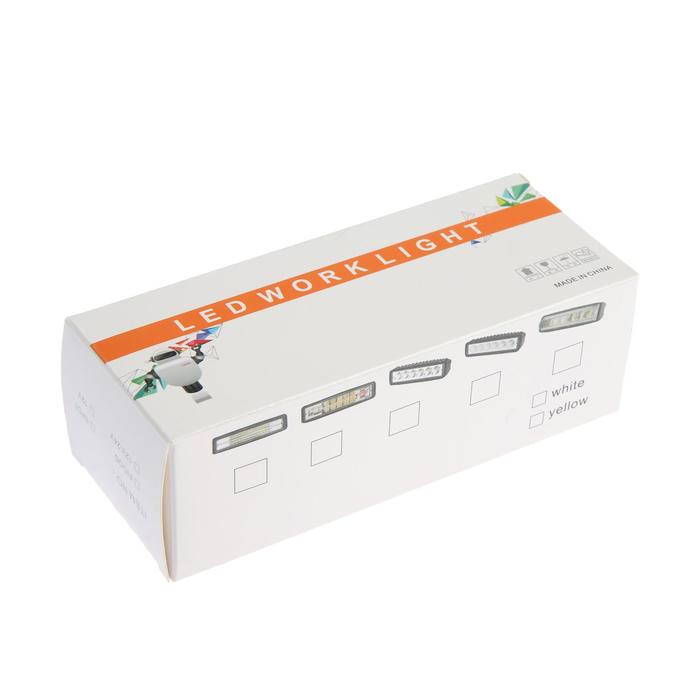 Противотуманная фара, 12 В, 6 LED, IP67, 18 Вт, направленный линзованный свет Противотуманная фара, 12 В, 6 LED, IP67, 18 Вт, направленный линзованный свет