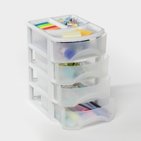 Мини-комод 4-х секционный «Минибокс», цвет МИКС Мини-комод 4-х секционный «Минибокс», цвет МИКС