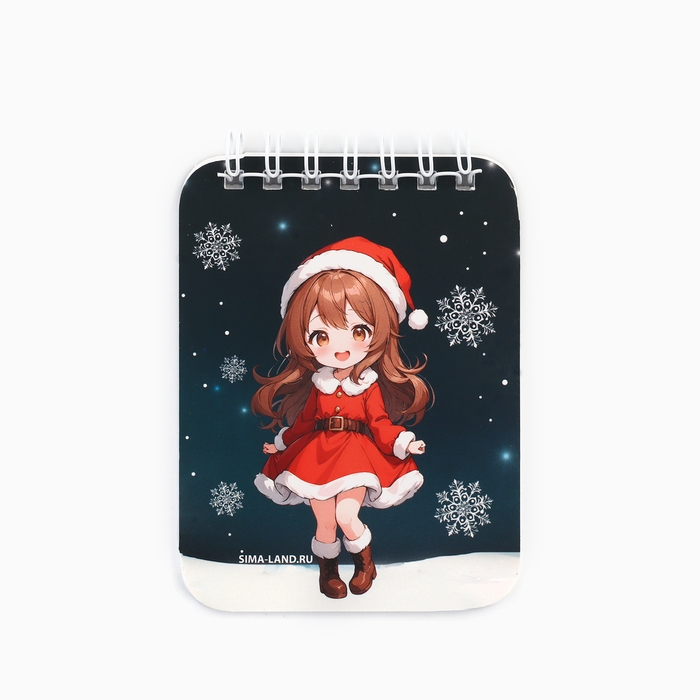 Подарочный набор новогодний, блокнот и ручка &laquo;Мечтай от счастья и тай!&raquo;