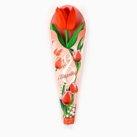Ручка прикол шариковая &laquo;Для самой красивой&raquo;, красный тюльпан