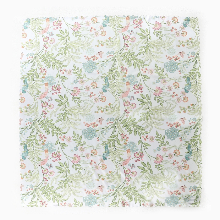 Скатерть Доляна "Летние цветы" 145х220 см, 100% п/э