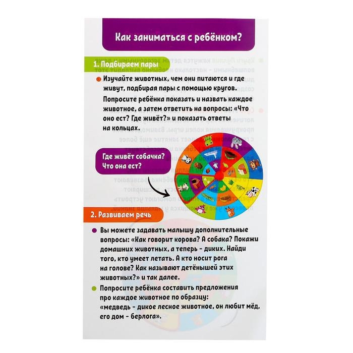 Круги по методике Луллия &laquo;Животные&raquo;