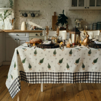 Скатерть новогодняя Этель Happy New Year 149х180см с ГМВО, 100% хлопок, 190г/м2 Скатерть новогодняя Этель Happy New Year 149х180см с ГМВО, 100% хлопок, 190г/м2