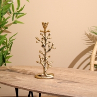 Подсвечник "Фьюри" алюминий 10х11,5х30 см Подсвечник "Фьюри" алюминий 10х11,5х30 см