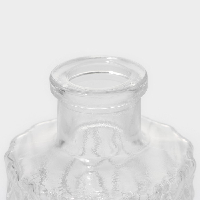 Набор баночек стеклянных для специй с пробковой крышкой Доляна &laquo;Парфе&raquo;, 130 мл, 11,5&times;5,5 см, 12 шт