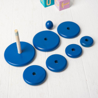 Пирамидка &laquo;Синяя&raquo;, 8 деталей