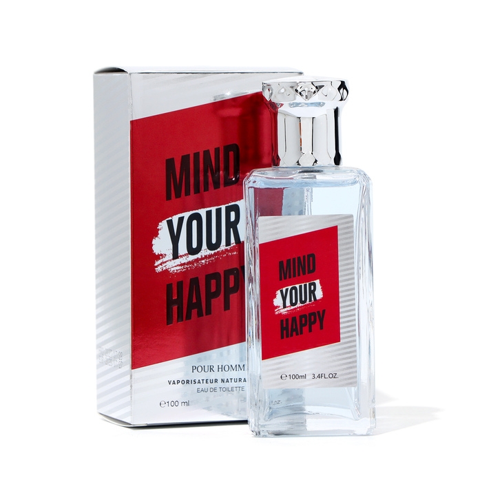 Туалетная вода мужская Mind your happy, 100 мл Туалетная вода мужская Mind your happy, 100 мл