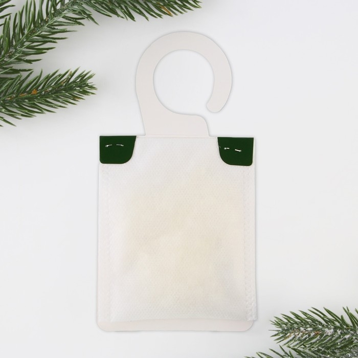 Аромасаше новогоднее на вешалке &laquo;Новый год: Мандаринового настроения&raquo;, 8 х 15.5 см., аромат мандарин