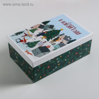 Набор подарочных коробок 10 в 1 &laquo;Новогодние истории&raquo;, 12 х 7 х 4 - 32.5 х 20 х 12.5 см, Новый год