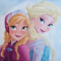 Пододеяльник детский &laquo;Холодное сердце&raquo;, 143х215 см, 100 % хлопок, поплин