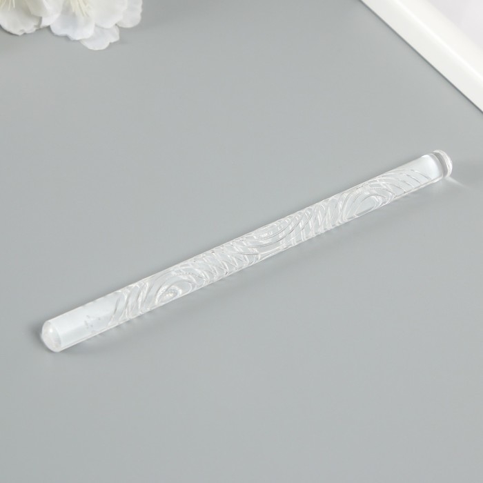 Скалка для творчества акрил Скалка для творчества акрил "Павлиний глаз" 16х1 см