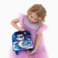 Новый год! Рюкзак детский новогодний «Змейка», 24х24 см Новый год! Рюкзак детский новогодний «Змейка», 24х24 см