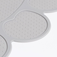 Коврик силиконовый под миску, 40 х 30 см, серый Коврик силиконовый под миску, 40 х 30 см, серый