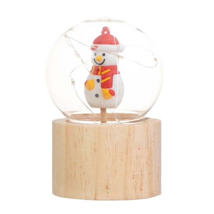 Ночник &laquo;Шар-снеговик&raquo; LED 3хAG10 шар 8см 6,5х6,5х11,5см