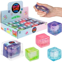 Мялка-антистресс &laquo;Куб&raquo;, 5 см, цвета МИКС, в пакете