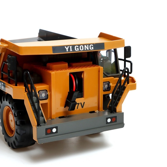 Самосвал радиоуправляемый &laquo;Стройтехника&raquo;, подвижный кузов, грузоподъёмность 2,5 кг