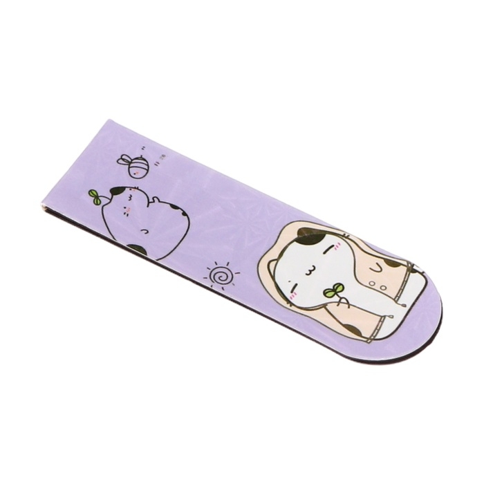 Набор закладок магнитных для книг 6 штук Зверушки 60*19мм МИКС CALLIGRATA Набор закладок магнитных для книг 6 штук Зверушки 60*19мм МИКС CALLIGRATA