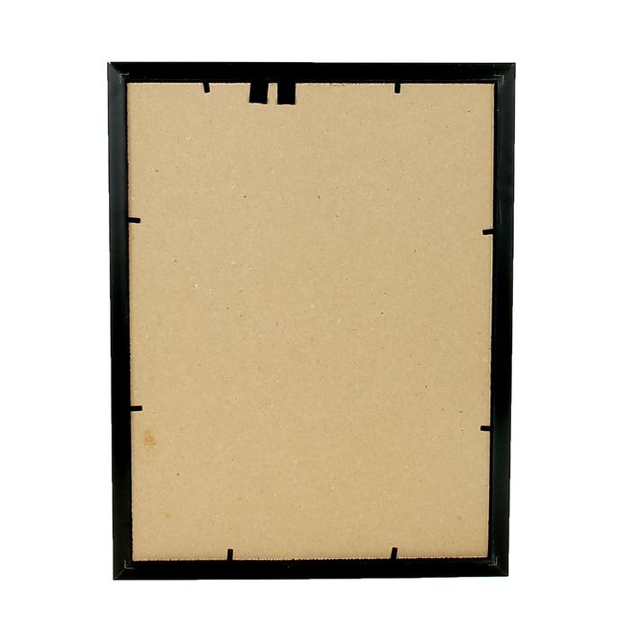 Фоторамка 30х40 (282Р) темный орех с золотом (пластиковый экран)