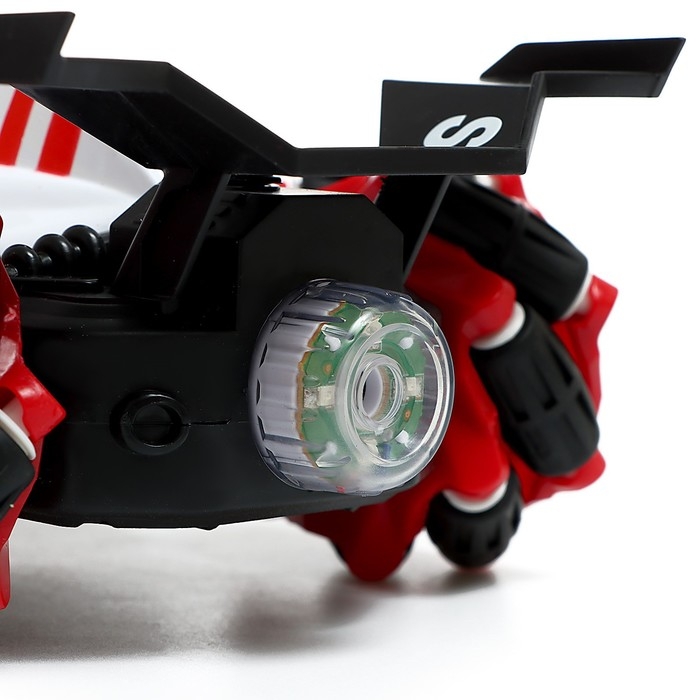 Машина радиоуправляемая &laquo;Формула&raquo;, работает от аккумулятора, эффект дыма, свет, цвет белый