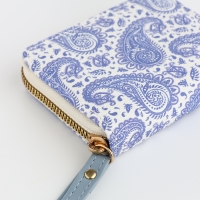 Кошелёк женский на молнии, цвет голубой Кошелёк женский на молнии, цвет голубой