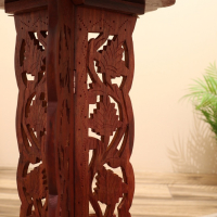 Стол "Цветок" дерево 30х30х63,5 см