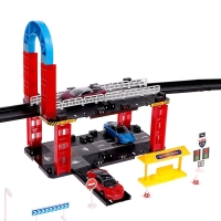 Автотрек «Дино-трек», с запуском, звуковые эффекты, с 10 машинами Автотрек «Дино-трек», с запуском, звуковые эффекты, с 10 машинами