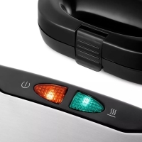 Бутербродница Kitfort КТ-3667, 750 Вт, 27.9х10.8 см, чёрная