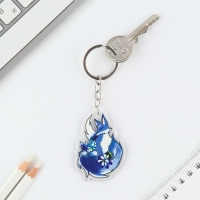 БПарные брелоки &laquo;Лисички&raquo; набор, 2 шт.