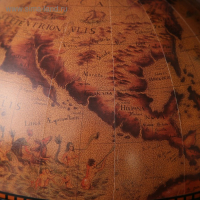 Глобус бар декоративный "Карта странника" 87х47х47 см