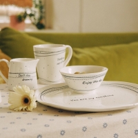 Набор салатников фарфоровых SL Home «Милый дом», 250 мл, d=12 см, цвет белый Набор салатников фарфоровых SL Home «Милый дом», 250 мл, d=12 см, цвет белый